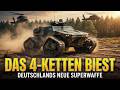 MILITÄR VERBLÜFFT Warum Deutschlands Moderner Leichtpanzer 4 Ketten Besitzt