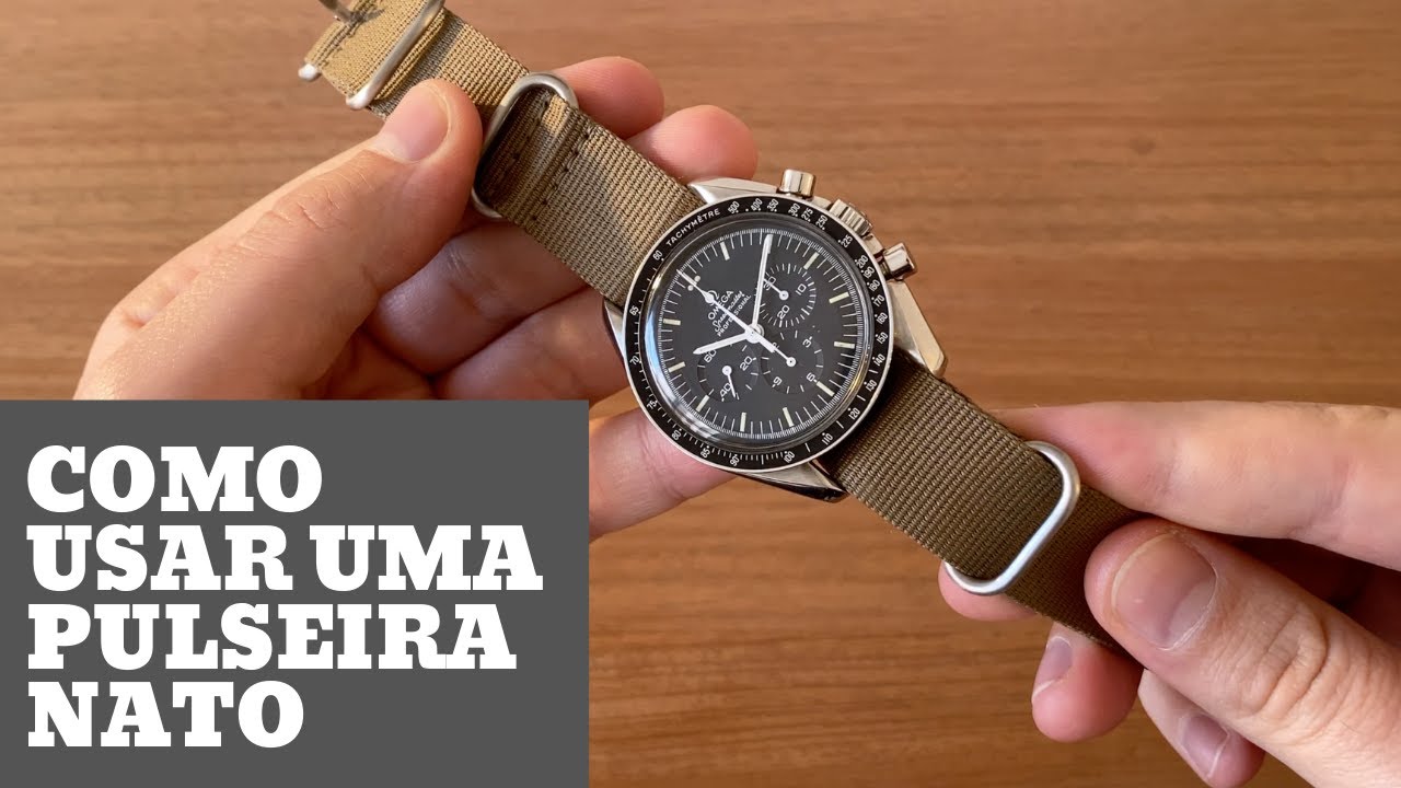 Como usar uma pulseira NATO