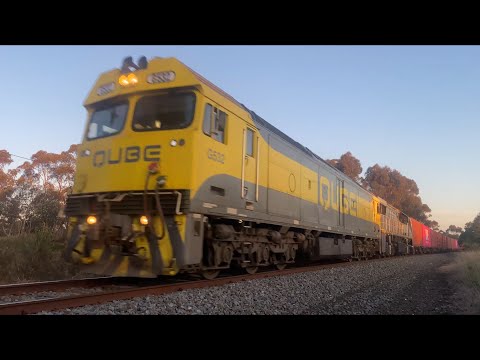 Down 9173 QUBE Ultima with G532 and VL360 from Melbourne heading to Ultima 17/9/2024