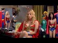 Kaley Cuoco Makes A Great Pantyhose Wonder Woman From The TV Series The Big Bang Theory