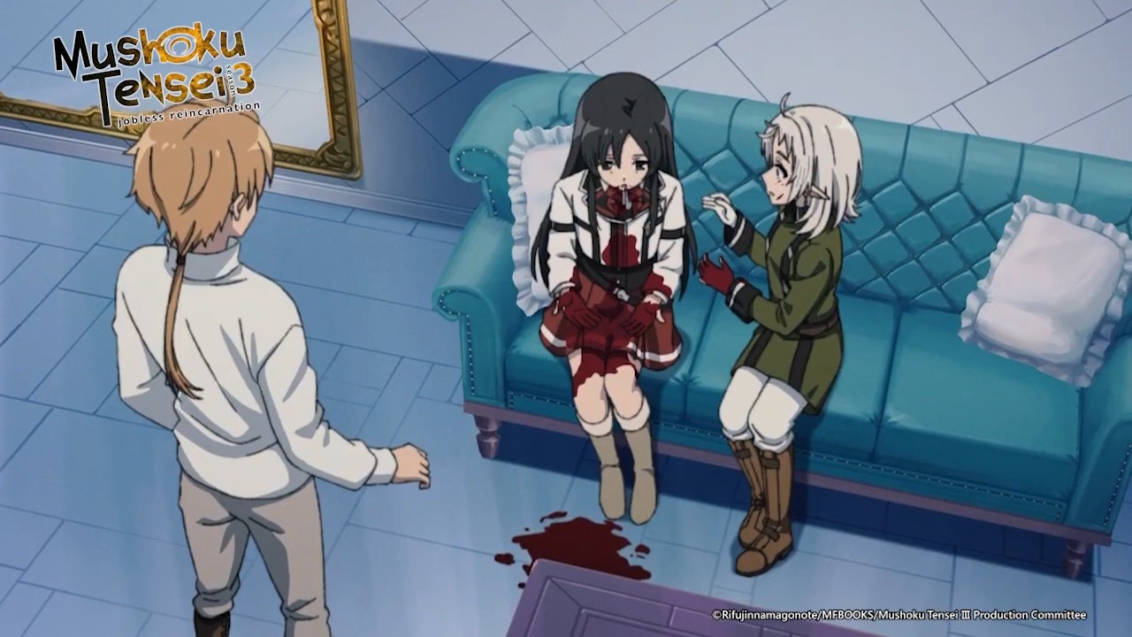 Oh no...《Mushoku Tensei: Jobless Reincarnation Season 3》 Anime Highlight
