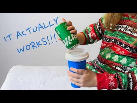 Frozen Magic Slushy Cup! IT ACTUALLY WORKS! 🥤🧊