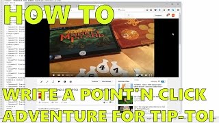 TIP TOI Monkey island tttool code - how to code an analog point and click adventure with tttool