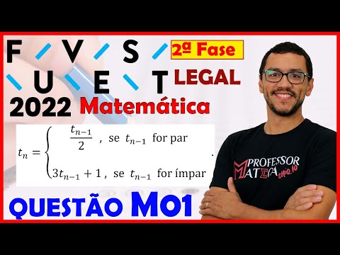 FUVEST 2022 | Resolução M01 | Segunda Fase | Matemática - Sequência