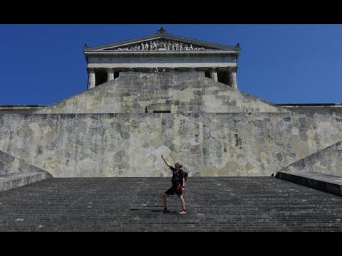 2019 06 Donau - Etappe 05 - von Straubing nach Regensburg / Lauf nach Walhalla