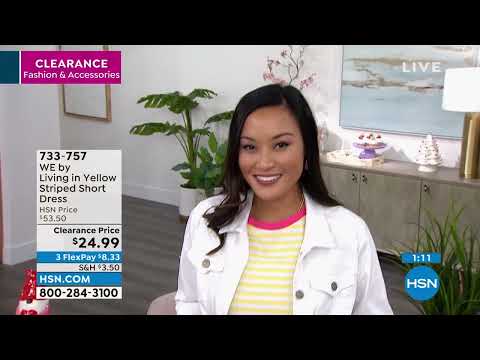 HSN | Living in Yellow Fashions Clearance 02.08.2022 - 01 PM