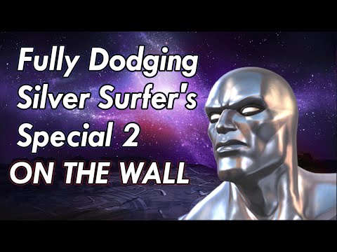 Fully Dodging Silver Surfer's Special 2 On The Wall.