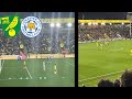 *TWO LEICESTER GOALS CRUMBLE NORWICH* Norwich City 0-2 Leicester City | Match Vlog