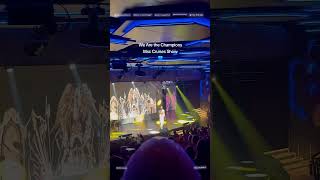 We Are the ChampionsMsc Cruises Show with msc friend  estrella moles #msccruises #wearethechampions