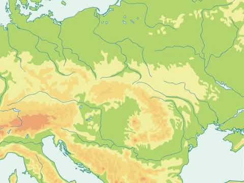Urmărește cursul Dunării pe harta Europei și enumeră țările pe care le traversează.