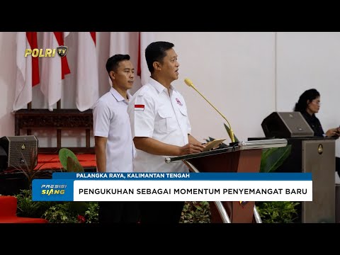 KAPOLDA KALTENG KUKUHKAN PENGURUS PBVSI PROVINSI DAN KABUPATEN KOTA