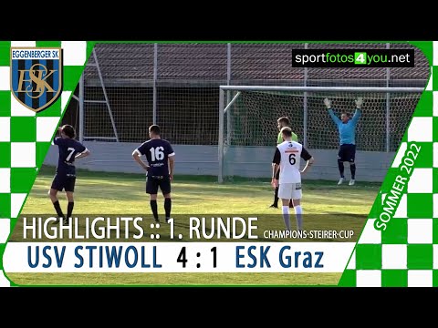 🟢 Champions-Steirer-Cup 🟢 USV Stiwoll vs. ESK Graz vom 23.7.2022