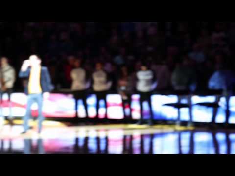 Brad Brooks Golden State Warriors National Anthem