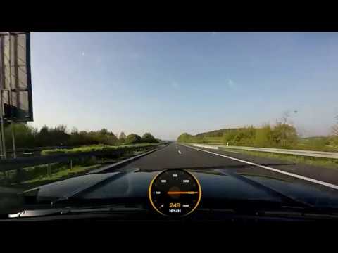 Ford Mustang Ecoboost on Autobahn
