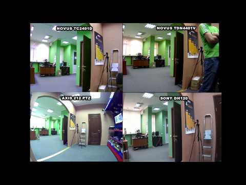 Сравнение NOVUS SONY AXIS IP