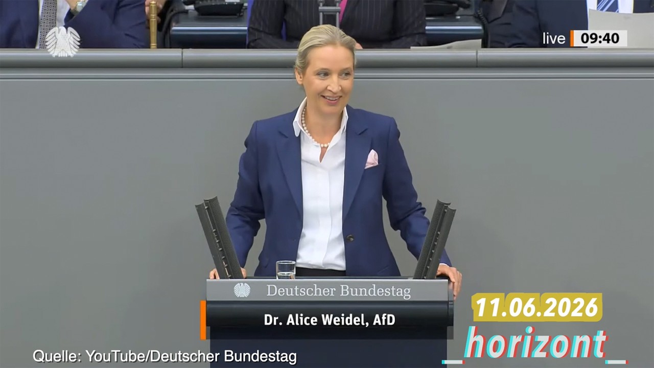 Deutscher Bundestag: Alice Weidel vs. SPD