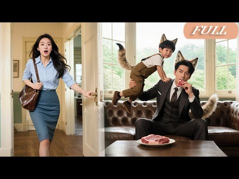 Flees After ONS, Poor Girl Shocked To Birth A Wolf Pup!Unaware Werewolf CEO Track Scent To Her Home!