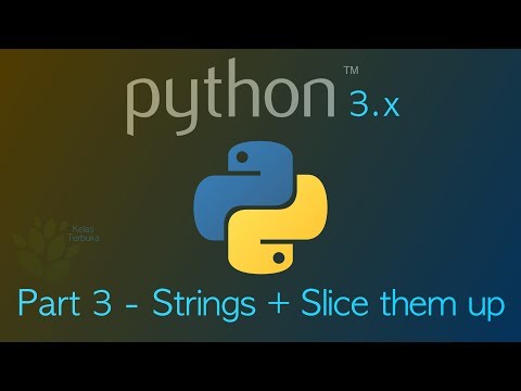 Belajar Python Versi Lama 3 Strings and Slice them up