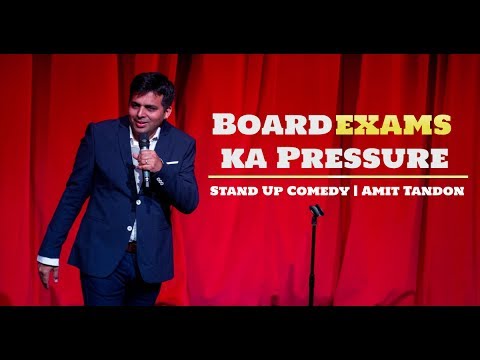 Board Exams Pressure | Stand Up Comedy by Amit Tandon