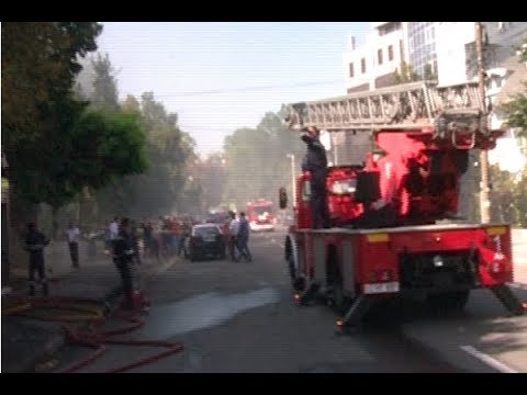 Un apartament din centrul capitalei a fost cuprins de flacari uriase - Pro Tv Chisinau