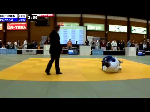 Judon SM 2014: M-60: KOPONEN - RÖNKKÖ