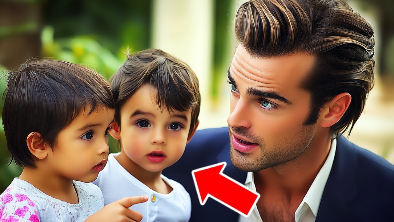 UN MILLONARIO VIO A GEMELOS SIN HOGAR QUE SE PARECÍAN A ÉL Y LUEGO LE DIJERON: "PAPÁ"