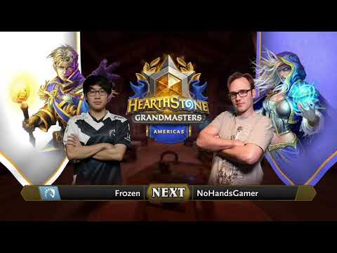 Fr0zen vs NoHandsGamer | 2021 Hearthstone Grandmasters Americas | Semifinal | Season 1 | Week 3
