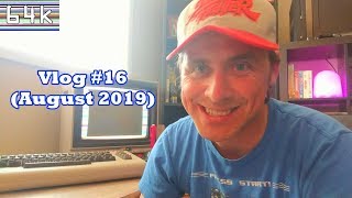 Vlog #16 (August 2019 Schedule)