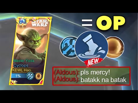 THIS EMBLEM IS TOO OP FOR CYCLOPS!! 😱 (Solo Midlaner)