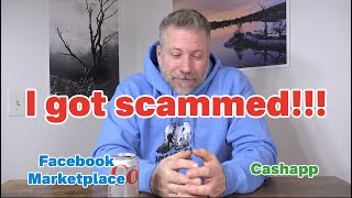 I got scammed on Facebook Marketplace // Cashapp