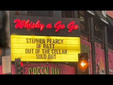 My Life on The Road Ep 54, Stephen Pearcy ‘Out of The Cellar’ Live at The Whisky A Go Go