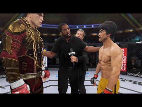 UFC 4 - Spartacus vs. Bruce Lee - Dragon Fights 🔥🐲