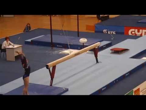 Aliya Mustafina Balance beam Routine Russian Championships 2014