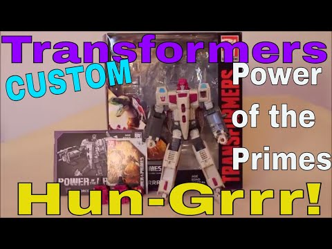 Transformers Power of the Primes Custom Hun-grrr - GotBot True Review NUMBER 396