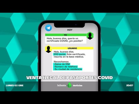 Ojo con los pasaportes COVID falsos: qué peligros tiene adquirirlos