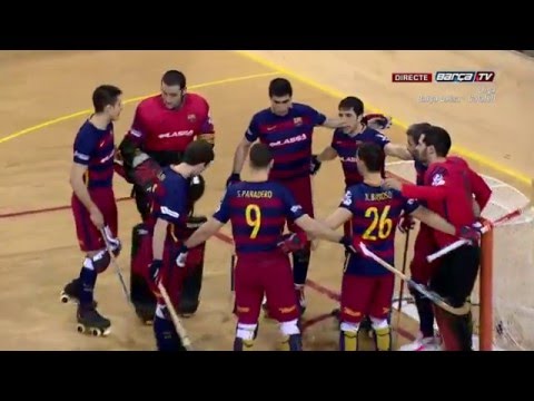 OK Lliga (Hoquei patins): FC Barcelona Lassa - Calafell Tot l'Any (6-2)