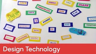 Making simple fridge magnets | Design and Technology - I Want to Design