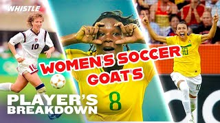 Carli Lloyd Reveals Her Women's Soccer GOATs! ⚽️
