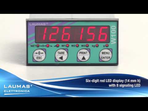 Laumas W100 Weight Indicator  (Made In Italy)