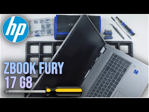 HP ZBook Fury 17 G8 von Innen - RAM, SSD, Akku, Lüfter wechseln