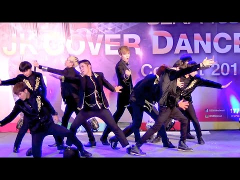 150719 GentleMen cover MBLAQ - Smoky Girl + Cry + It's War @SENA fest Cover Dance 2015