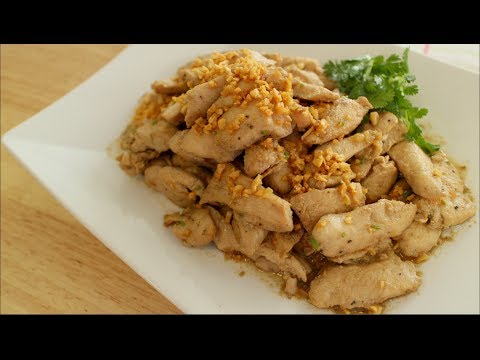 Garlic Pepper Chicken Recipe - Hot Thai Kitchen!