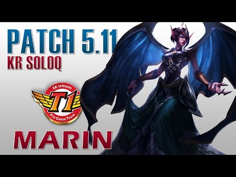 SKT T1 MaRin - Morgana Mid Lane - KR SoloQ