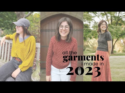 Gently Chaotic Knits - All the Garments I Knit in 2023