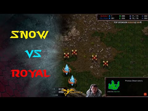 KCM 2021 S4 SEMIFINAL G3 PvT - Snow vs Royal - Paliza!