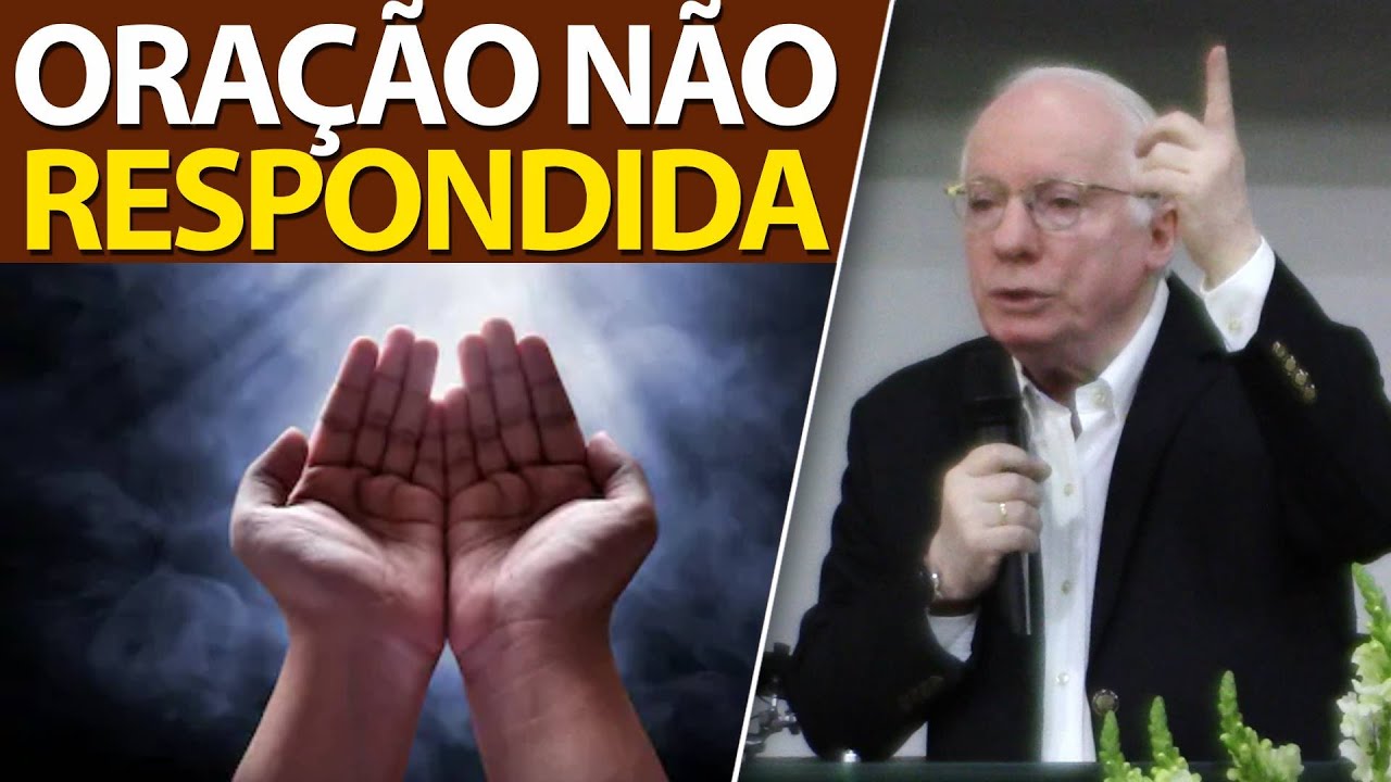 Porque as nossas orações não são respondidas?  Pedis, e não recebeis! (Paulo Seabra)