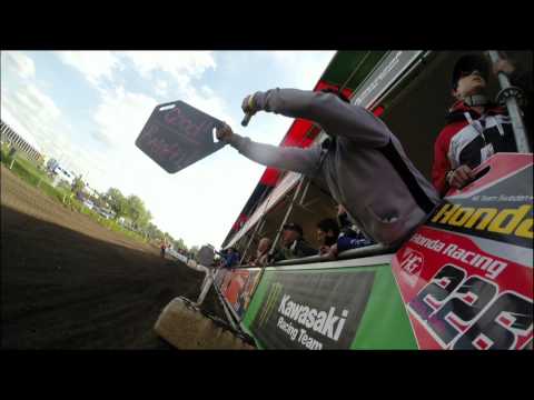 WMX of the Netherlands 2014 Race 2 Highlights - Motocross