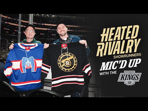 Heated Rivalry Creators Got MIC'D UP for an LA Kings Game! 😂