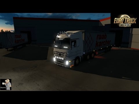 ETS2 1.24-Promod 2.10-Project Balkan mit Actros MP3 von Hamburg nach Bremen  Part#3