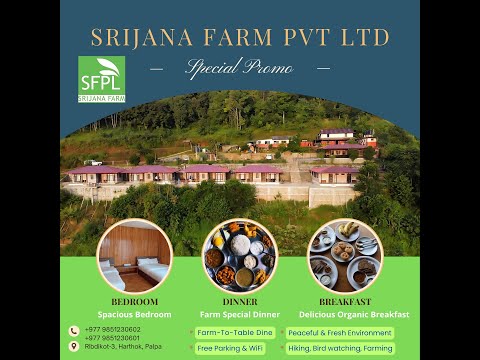 🌟 Discover Srijana Farm Resort, A Slice of Paradise in Palpa! 🌿